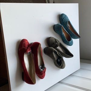 Low flat shoes